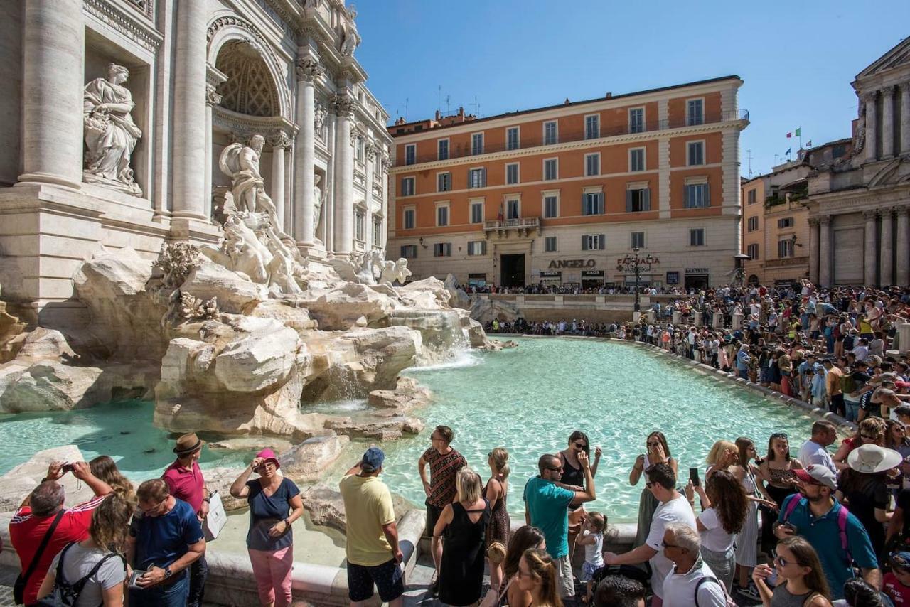 La Finestra Su Fontana Di Trevi - Charming View Apartment Roma Exterior foto